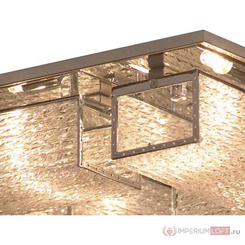 Потолочная люстра Lussole Lariano LSA-5407-04 Цвет арматуры хром Цвет плафонов прозрачный от ImperiumLoft