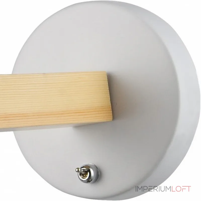 Бра Arte Lamp 7141 A7141AP-1WH Цвет арматуры белый Цвет плафонов белый
