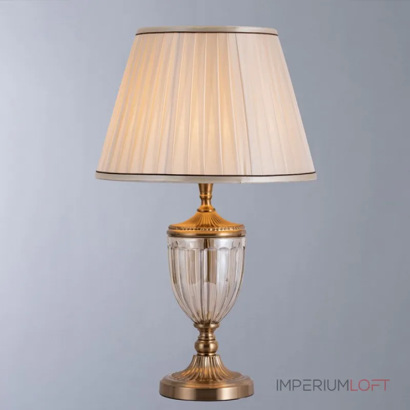 Настольная лампа декоративная Arte Lamp Rsdison A2020LT-1PB Цвет плафонов белый Цвет арматуры белый