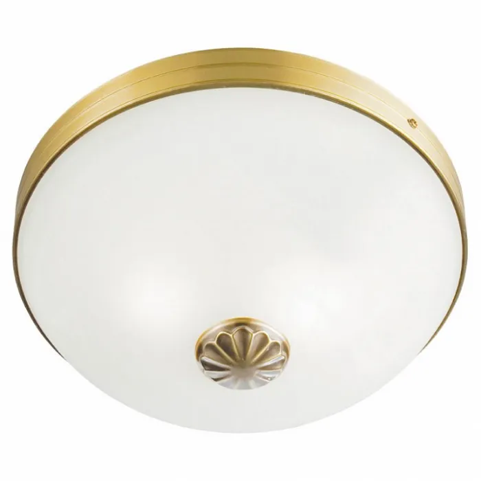 Накладной светильник Arte Lamp Windsor A3777PL-2AB Цвет арматуры бронза Цвет плафонов белый от ImperiumLoft