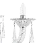 Подвесная люстра Lightstar Corno 821060 Цвет арматуры хром Цвет плафонов прозрачный от ImperiumLoft