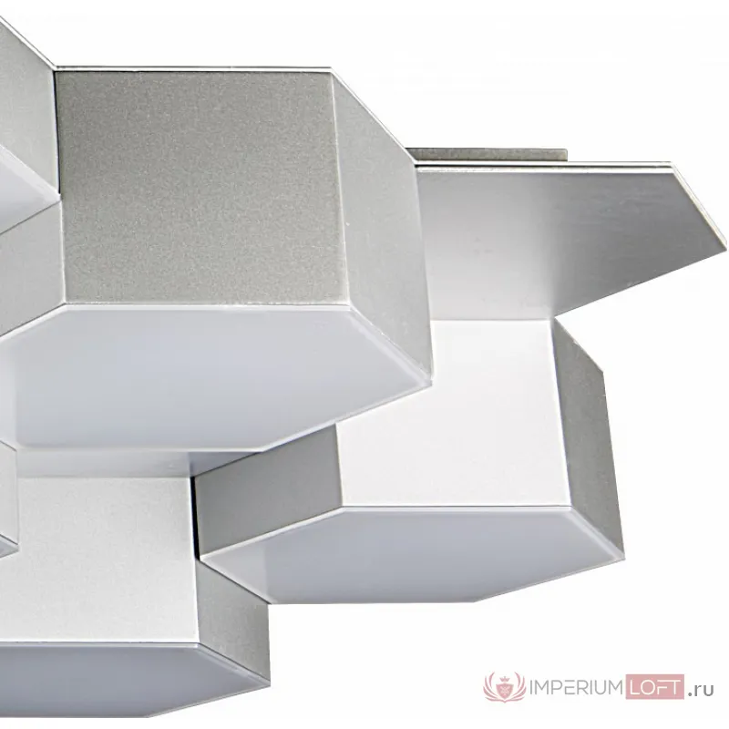 Накладной светильник Lightstar Favo LED 750164 Цвет арматуры серебро от ImperiumLoft