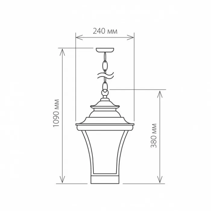 Подвесной светильник Elektrostandard Libra Libra H венге (арт. GLXT-1408H) от ImperiumLoft