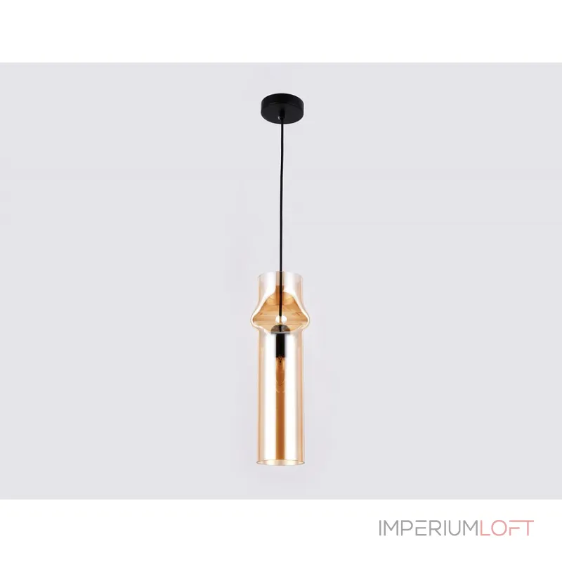 Подвесной светильник Ambrella Traditional 11 TR3560 Цвет плафонов янтарный Цвет арматуры черный