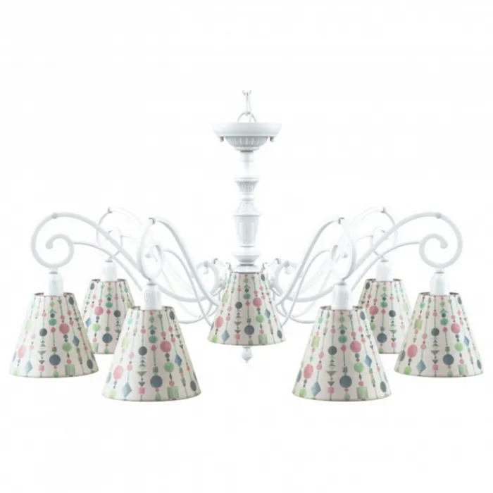 Подвесная люстра Lamp4You Classic 4 E3-07-WM-LMP-O-17 Цвет плафонов белый от ImperiumLoft