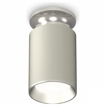 Накладной светильник Ambrella Techno Spot 243 XS6314101 Цвет арматуры серебро Цвет плафонов серый