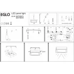 Накладной светильник Eglo ПРОМО Fueva 1 94077 Цвет арматуры белый от ImperiumLoft