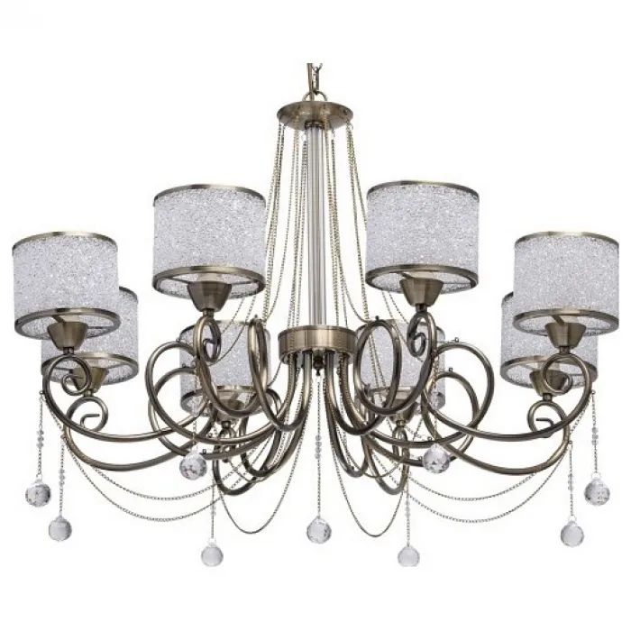 Подвесная люстра MW-Light Моника 11 372013508 Цвет арматуры бронза Цвет плафонов бронза от ImperiumLoft