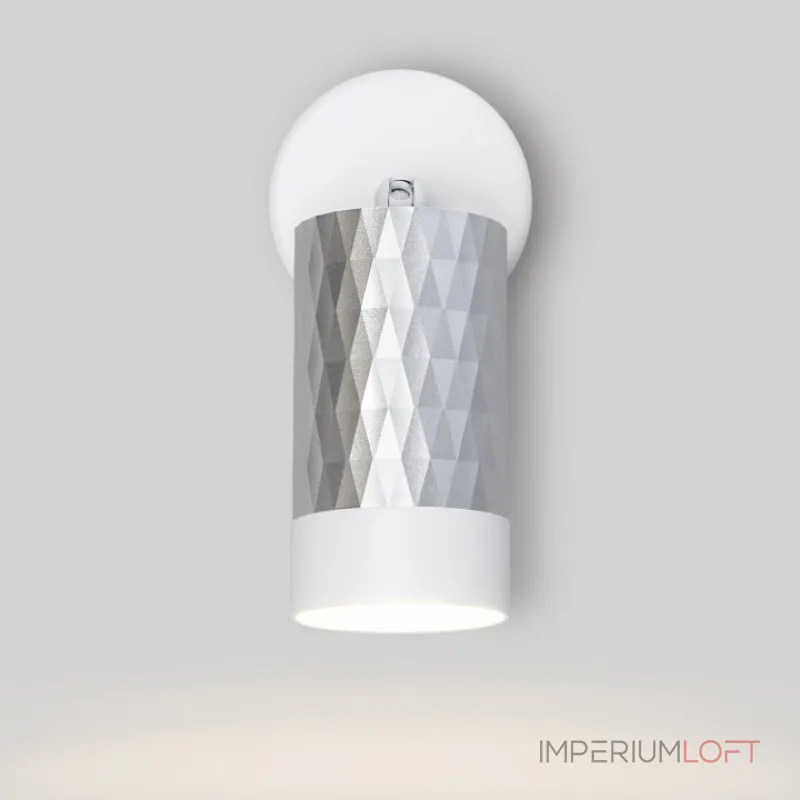 Бра Eurosvet Mizar 20088/1 белый/серебро Цвет плафонов серебро Цвет арматуры белый