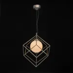 Подвесной светильник MW-Light Призма 1 726010201 Цвет арматуры никель Цвет плафонов бронза от ImperiumLoft