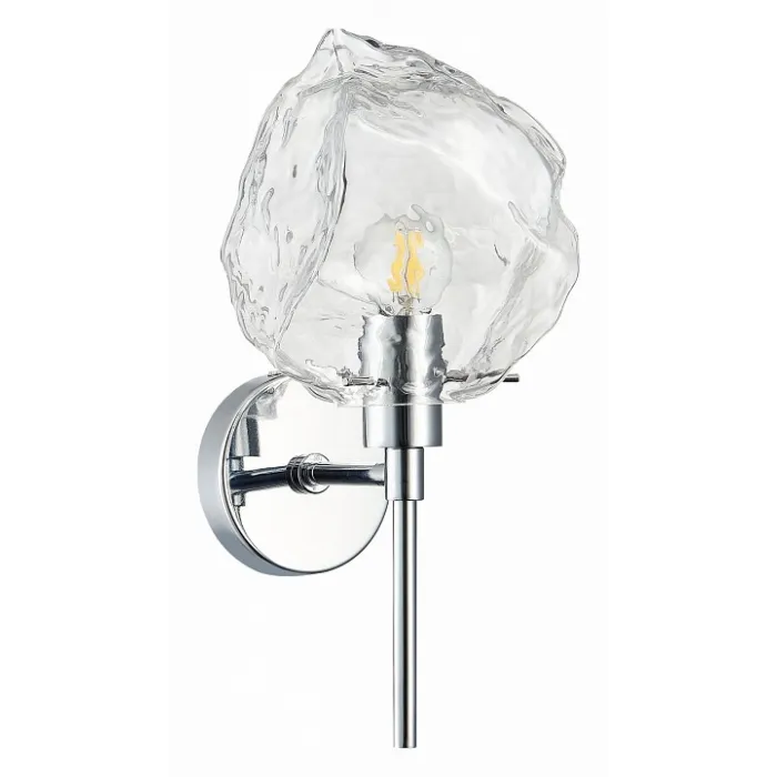 Бра ST-Luce Portici SL1175.101.01 Цвет арматуры серый Цвет плафонов неокрашенный от ImperiumLoft