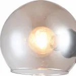 Бра Rivoli Agerola Б0040992 Цвет арматуры черный Цвет плафонов янтарный