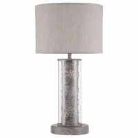 Настольная лампа декоративная Maytoni Maryland ARM526TL-01GR Цвет арматуры серый Цвет плафонов серый