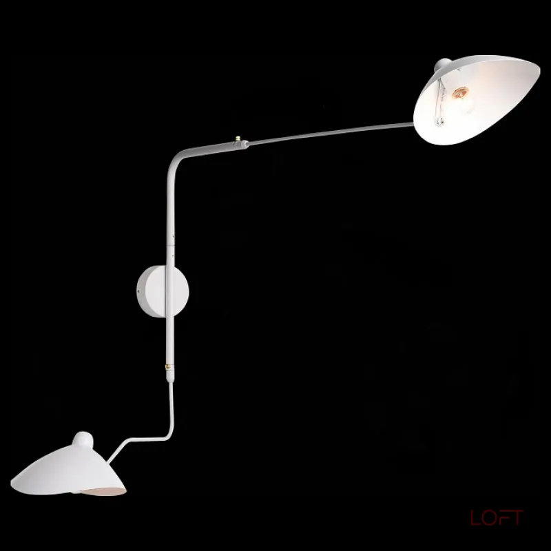 Бра ST-Luce Spruzzo SL305.501.02 Цвет плафонов белый Цвет арматуры белый