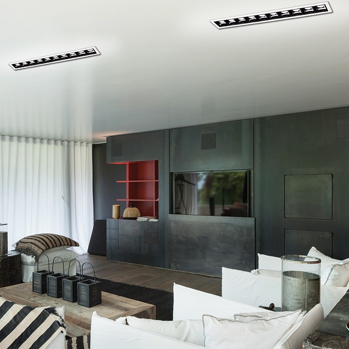 Встраиваемый светильник Novotech Antey 357622 Цвет арматуры черно-белый от ImperiumLoft