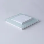 Выключатель двухклавишный без рамки Werkel белый W1120001