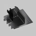 Соединитель угловой L-образный для треков встраиваемых Maytoni Accessories for tracks Radity TRA084CL-12B от ImperiumLoft