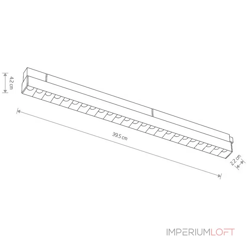 Трековый светильник Nowodvorski Focus Led 10150