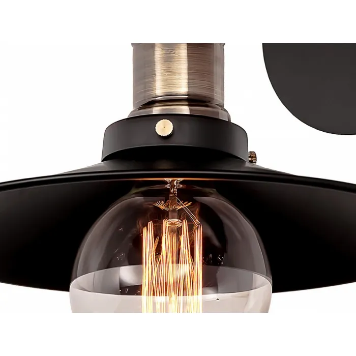Бра Loft it 2101 LOFT2101W Цвет арматуры бронза Цвет плафонов черный от ImperiumLoft