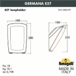 Накладной светильник Fumagalli Germana 2N1.000.000.LXF1R