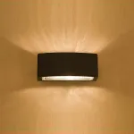 Накладной светильник Nowodvorski Brick 3408 Цвет арматуры черный Цвет плафонов прозрачный