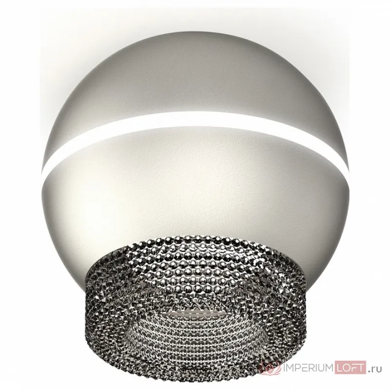 Накладной светильник Ambrella Xs1103 XS1103020 Цвет арматуры серебро Цвет плафонов серый от ImperiumLoft