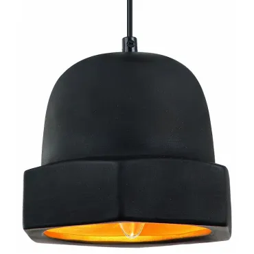 Подвесной светильник Arte Lamp Bijoux A6681SP-1BK Цвет арматуры черный Цвет плафонов черный от ImperiumLoft