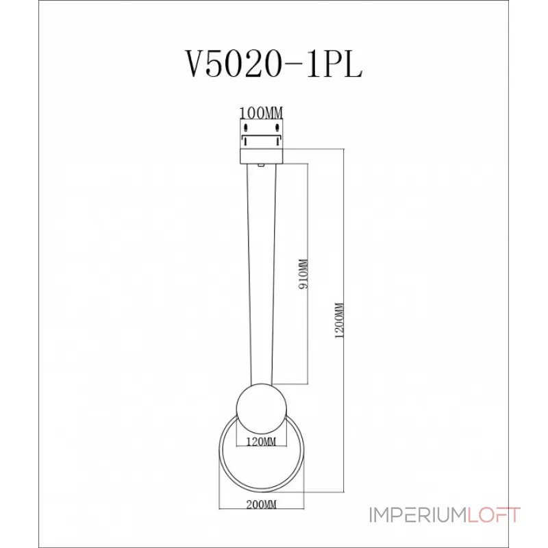 Подвесной светильник Moderli Yumi V5020-1PL