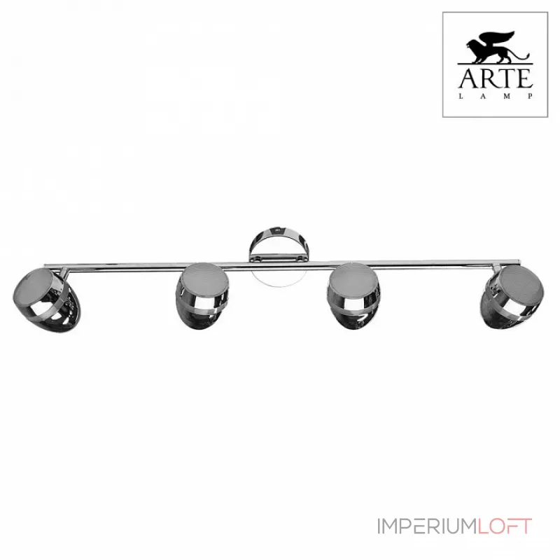 Спот Arte Lamp Bombo A6701PL-4CC Цвет арматуры хром Цвет плафонов хром