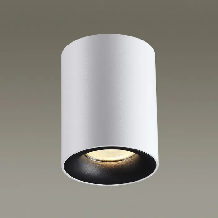 Накладной светильник Odeon Light Tuborino 3569/1C Цвет арматуры черно-белый Цвет плафонов черно-белый от ImperiumLoft