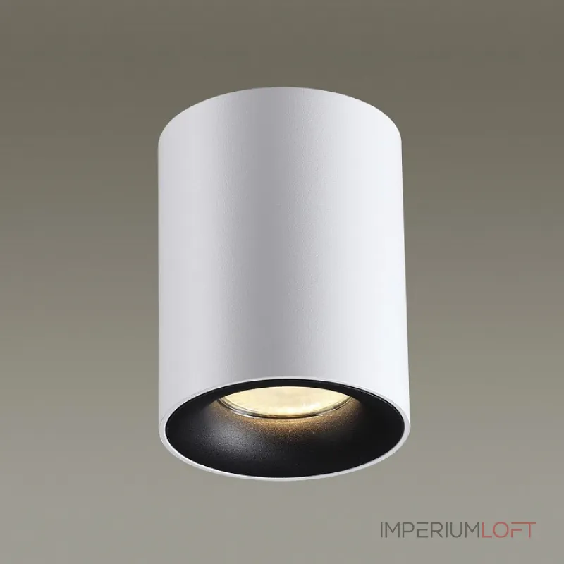 Накладной светильник Odeon Light Tuborino 3569/1C Цвет арматуры черно-белый Цвет плафонов черно-белый