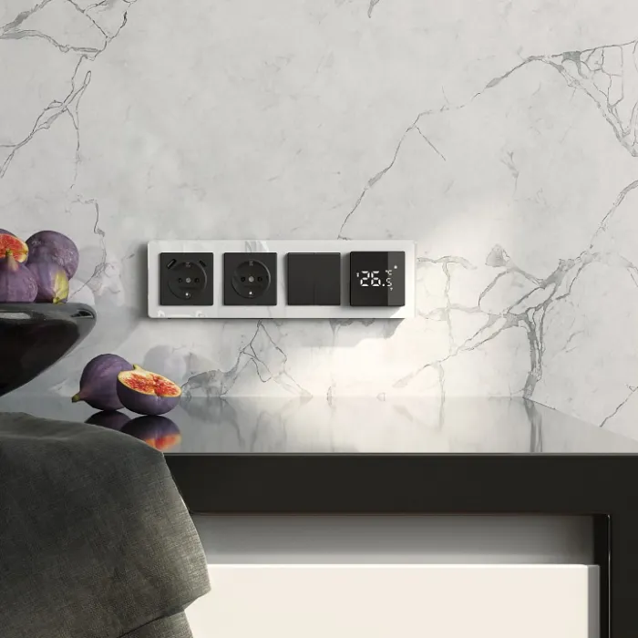 Рамка на 4 поста Werkel Acrylic белый a062131 от ImperiumLoft
