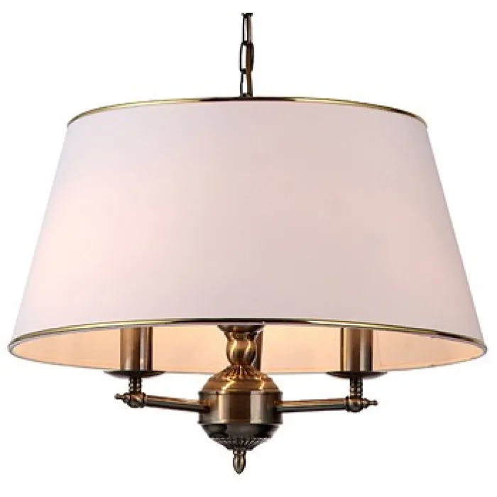 Подвесной светильник Arte Lamp Alice A3579SP-3AB Цвет арматуры бронза Цвет плафонов кремовый от ImperiumLoft