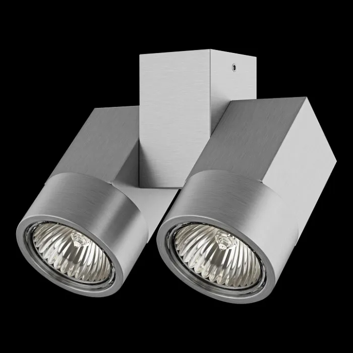 Светильник на штанге Lightstar Illumo X2 051039 Цвет арматуры хром Цвет плафонов хром от ImperiumLoft