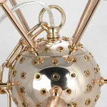 Подвесная люстра Lussole Shelby LSP-8385 Цвет арматуры бронза Цвет плафонов прозрачный