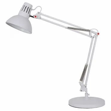 Настольная лампа офисная Arte Lamp Engineer A2043LT-1WH Цвет арматуры белый Цвет плафонов белый
