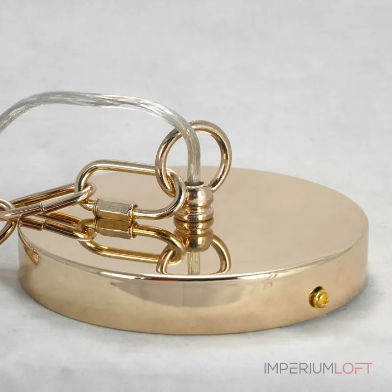 Подвесная люстра Lussole Shelby LSP-8385 Цвет арматуры бронза Цвет плафонов прозрачный