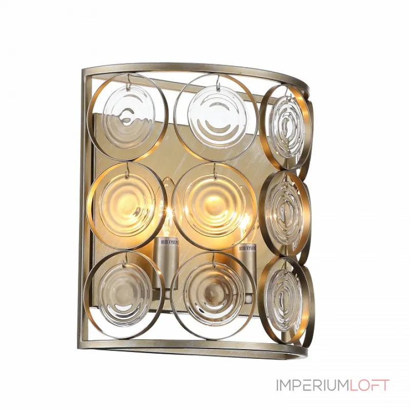 Бра ST-Luce Seranda SL1105.201.02 Цвет арматуры золото Цвет плафонов золото