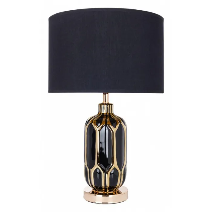 Настольная лампа декоративная Arte Lamp Revati A4016LT-1BK Цвет арматуры Черный Цвет плафонов Черный от ImperiumLoft