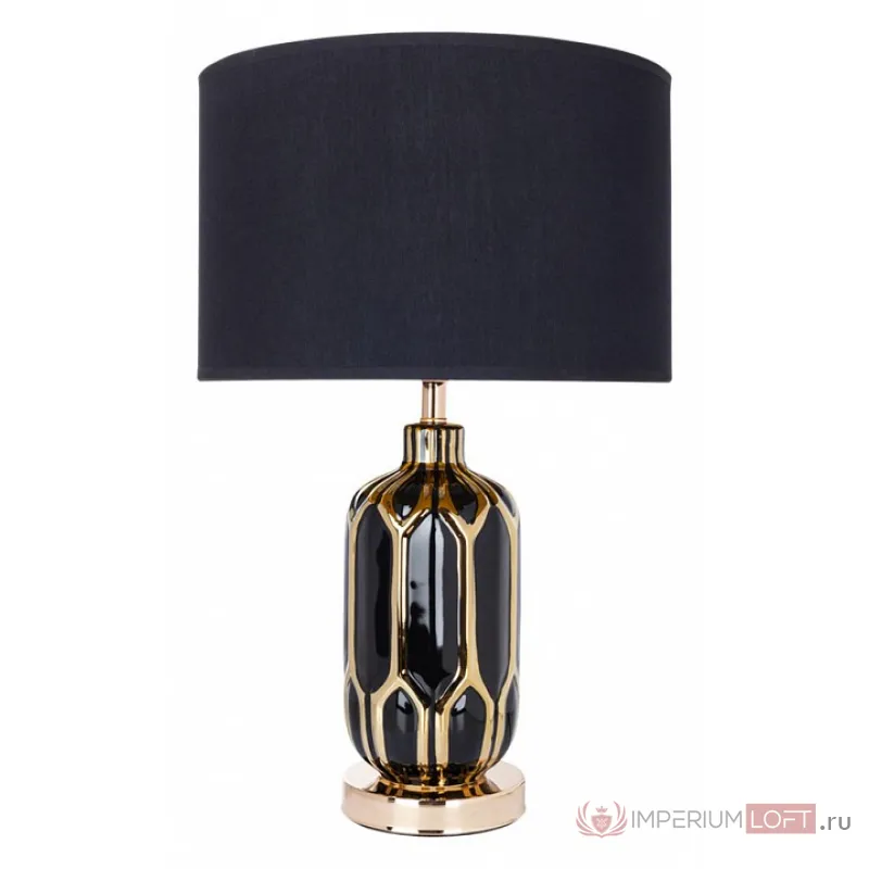 Настольная лампа декоративная Arte Lamp Revati A4016LT-1BK Цвет арматуры Черный Цвет плафонов Черный от ImperiumLoft