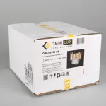 Накладной светильник Omnilux Gaeta OML-69701-02 Цвет арматуры золото Цвет плафонов золото от ImperiumLoft