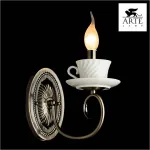 Бра Arte Lamp Teapot A6380AP-1AB Цвет арматуры бронза Цвет плафонов кремовый