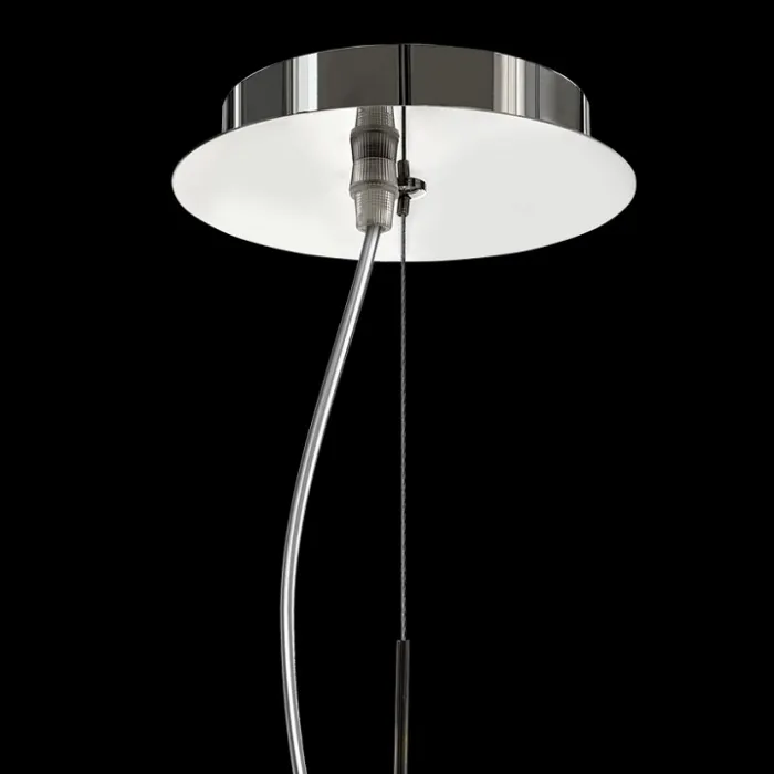 Подвесная люстра Lightstar Manica 794194 Цвет арматуры хром Цвет плафонов янтарный от ImperiumLoft