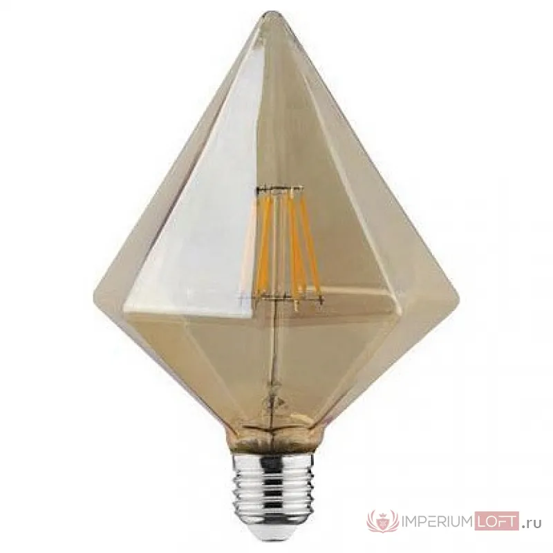 Лампа светодиодная Horoz Electric Rustic Crystal E27 6Вт 2200K HRZ00002377 от ImperiumLoft