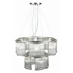 Подвесная люстра ST-Luce Velletri SL1627.103.11 Цвет арматуры серый Цвет плафонов неокрашенный