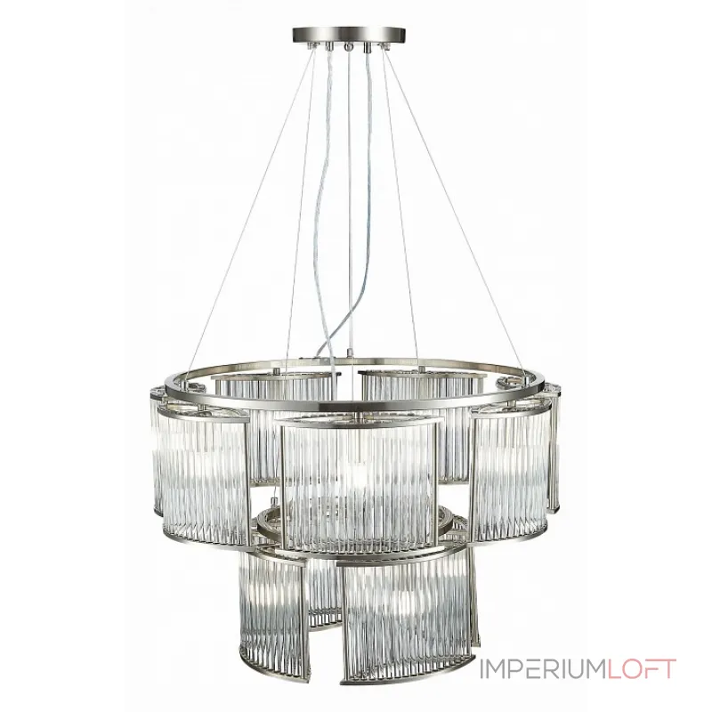 Подвесная люстра ST-Luce Velletri SL1627.103.11 Цвет арматуры серый Цвет плафонов неокрашенный