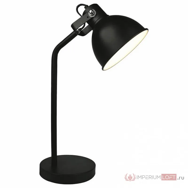 Настольная лампа офисная Zumaline Lino F16026-1T Цвет плафонов черный от ImperiumLoft