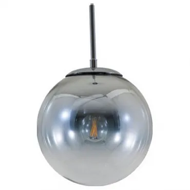 Подвесной светильник Arte Lamp Jupiter A7961SP-1CC Цвет плафонов серый Цвет арматуры хром