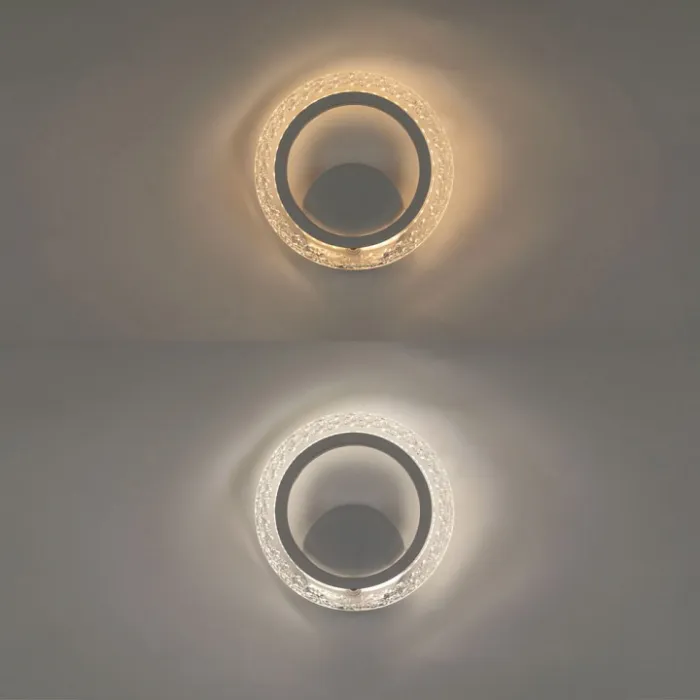 Бра Arte Lamp Camelia A2533AP-6WH Цвет плафонов прозрачный Цвет арматуры белый от ImperiumLoft