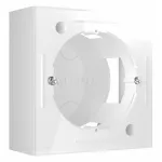 Короб накладной для розетки Werkel белый W8000001 от ImperiumLoft